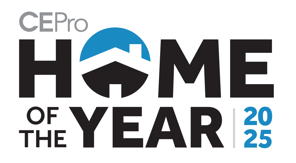 CE Pro Home of the Year 2025 award logo